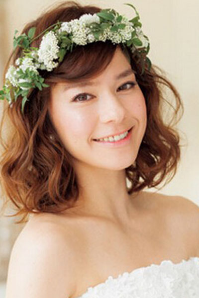 最流行的新娘發(fā)型 九款造型圖讓你美到極致