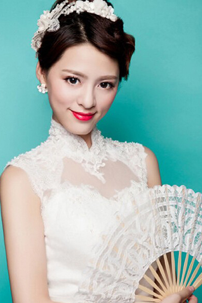 最流行的新娘發(fā)型 九款造型圖讓你美到極致