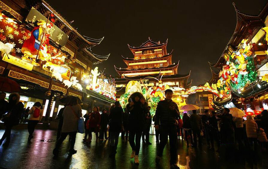 上海：豫園燈會(huì )慶元宵